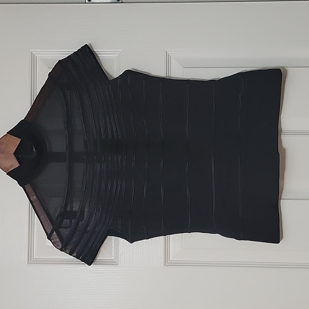 Tadashi Mesh Paneled Top